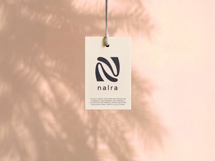 Beachwear Clothing Label Design. 🌴✨