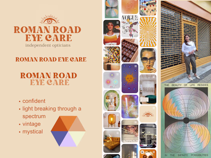 Roman Road Eye Care | Branding Kit