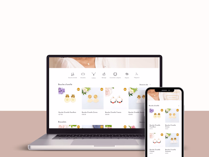 Jewellery e-commerce