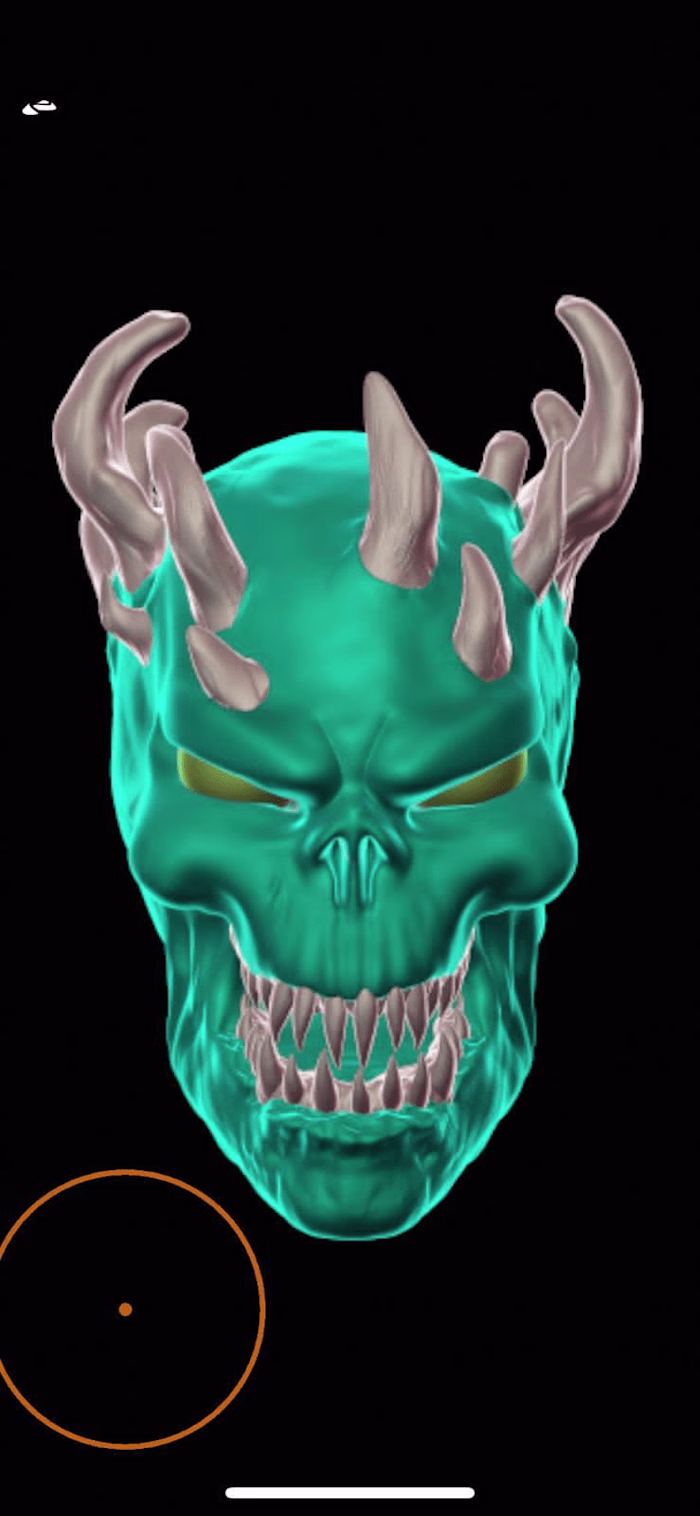 This Is A Spawn Skull 💀 Modeled For Jamie Roa