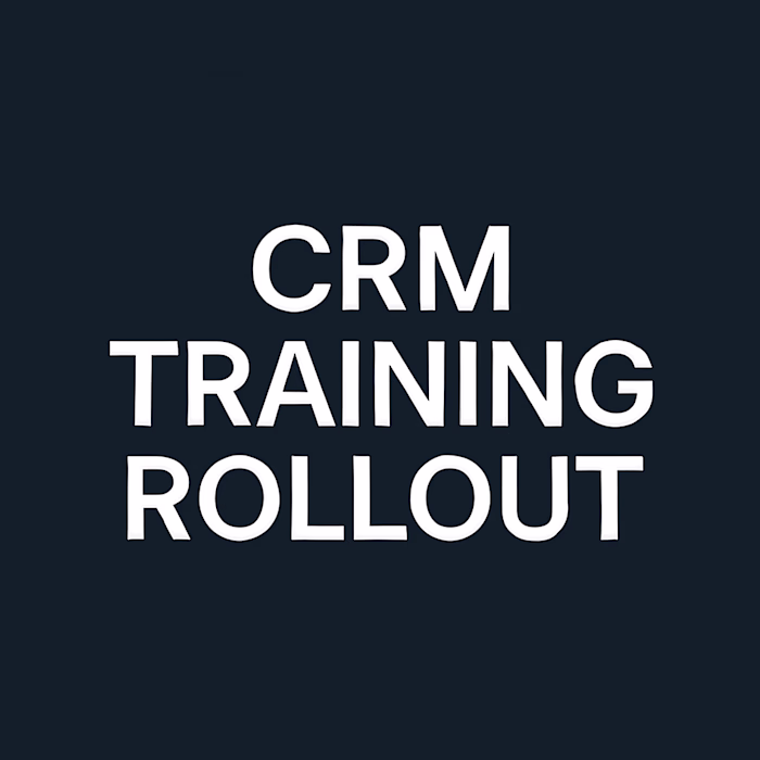 Enterprise CRM Training Rollout | 1000+ Staff, 17 U.S. Offices