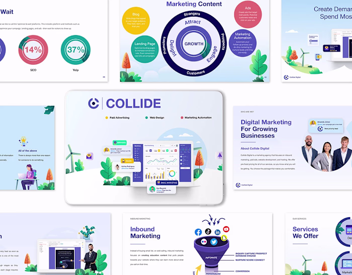 Collide Digital | Slide Deck Design