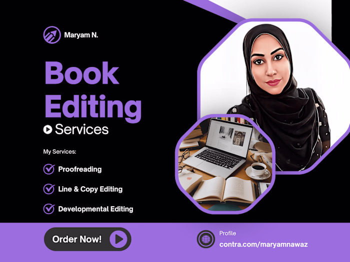 Book Editing & Proofreading