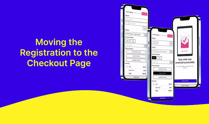 Simplifying Checkout: Registration Redesign for Fiz App