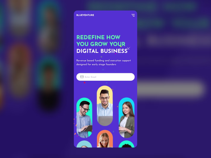 Blue Venture (Startup SaaS Platform
