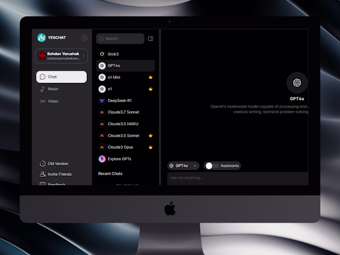 AI Chat Interface Development