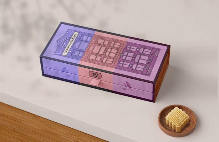 Packaging design for a tea company that honors Brooklyn, NY