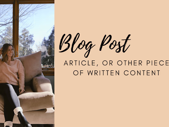 Article or Blog Writing