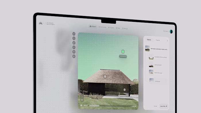 AI object detection and selection