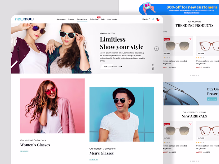 Revamp NEWMEW website.