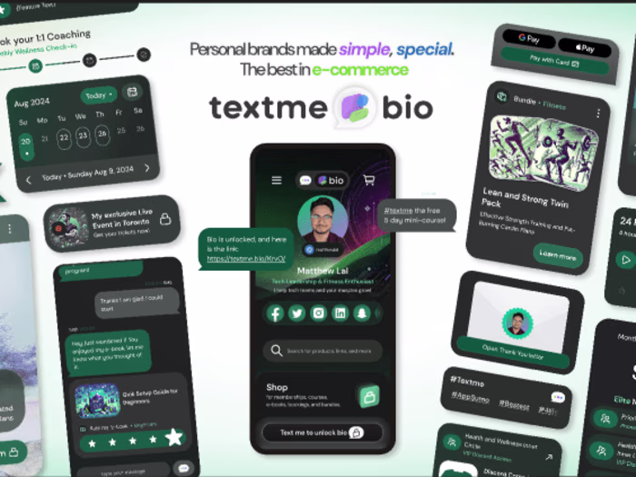 Digital Experience Platform for textme.bio