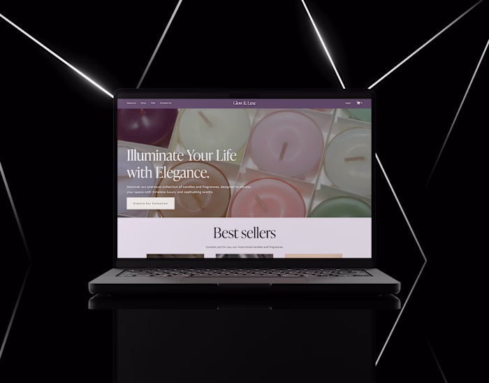 Glow & Luxe E-Commerce Website