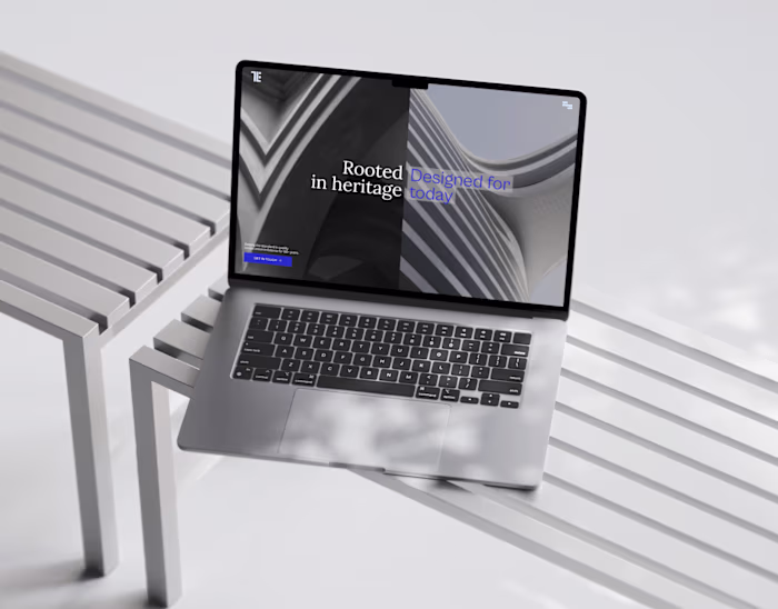 Website for the engineering company