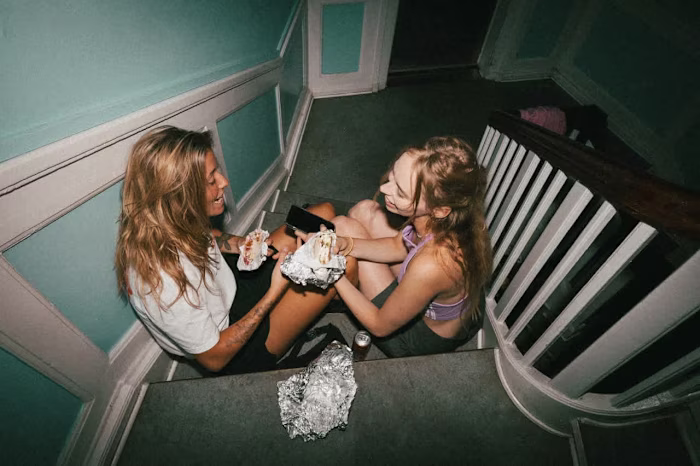 Vintage-style photoshoot