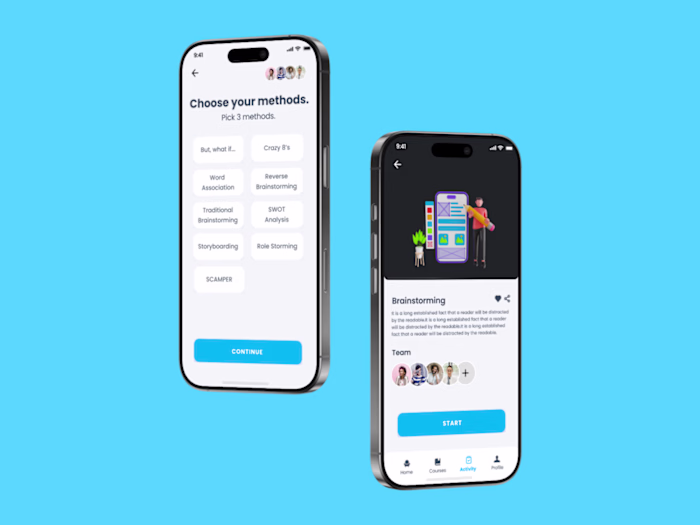 AI-Powered Learning App for Design Thinking