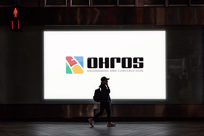 Abstract Brand Identity for Ohros | Civil Engineering Firm