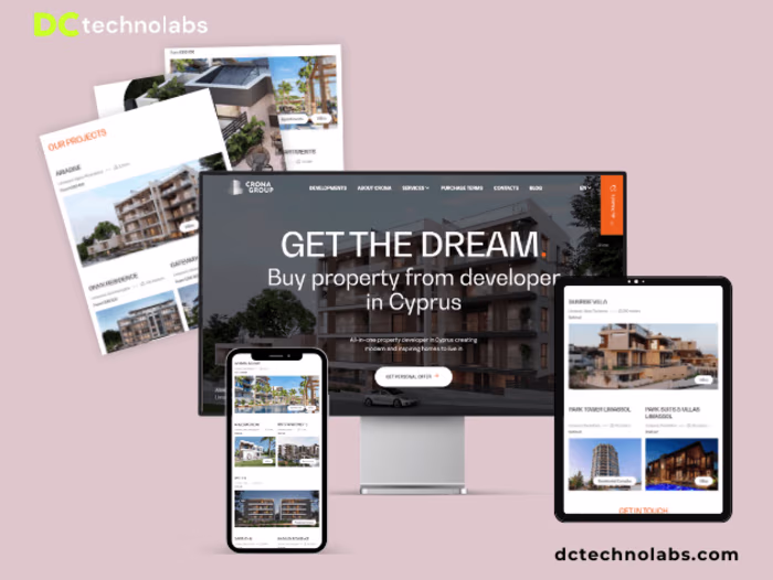 Web Development and Marketing for CRONA Group