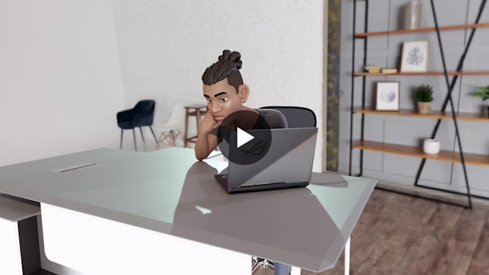 Snow's Expressive Journey Animation