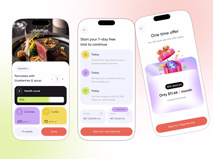 AI-Based Food Calorie Tracker App