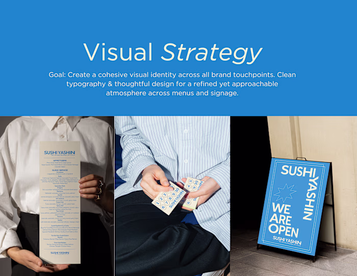 Visual Strategy for Brand: From Menus to Street Presence