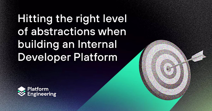 Hitting the right level of abstractions when building an Intern…