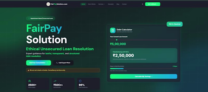 Web and Mobile Development for Fair Pay Solution