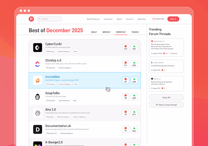 What if Product Hunt was designed by Duolingo?