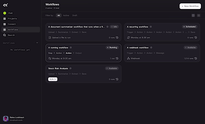 Frontend for Atomic, our AI-powered