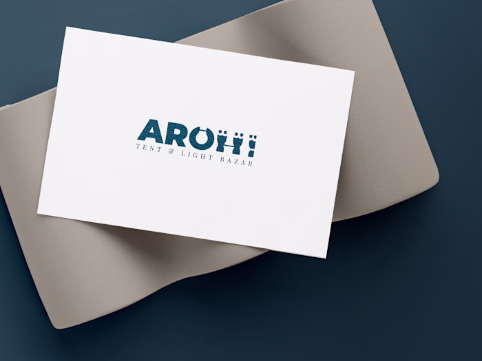 Logo Design: Arohi-Tent & Light House