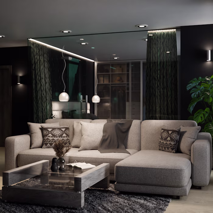 Modern Scandinavian Living Room