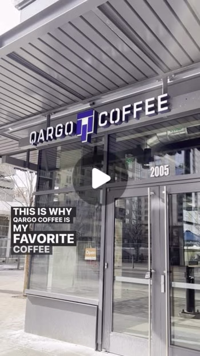 Qargo Coffee Grand Opening Promotion