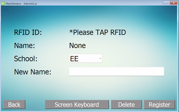 IOT, GSM, RFID Faculty Managing System with PIR and TouchScreen 