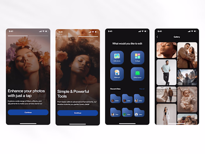 Photo Editor Mobile App