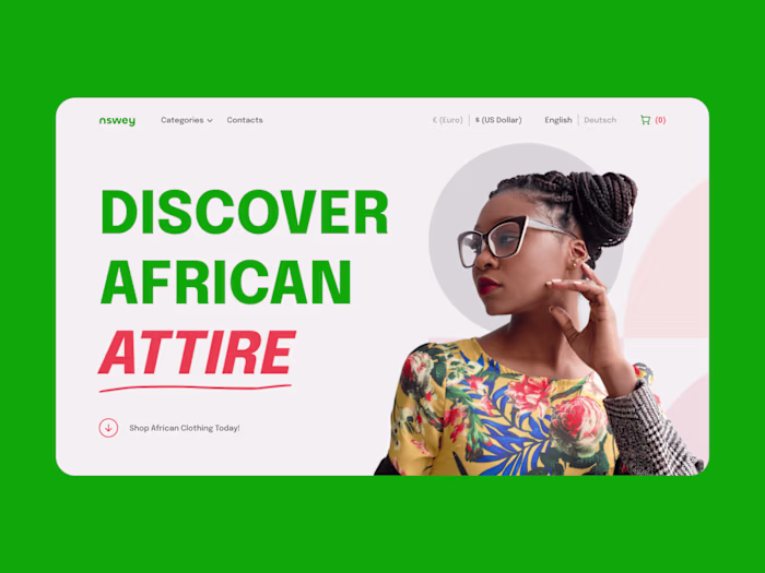 Nswey — Online store