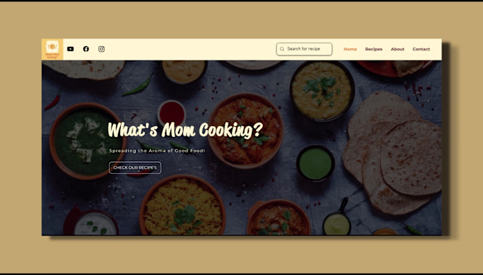 Cooking Website