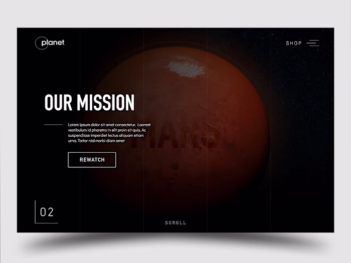 Orbital User Experience with Navigation Motion