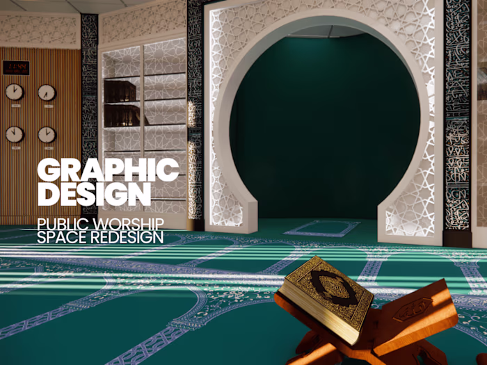 3D Render - Public Place of Worship