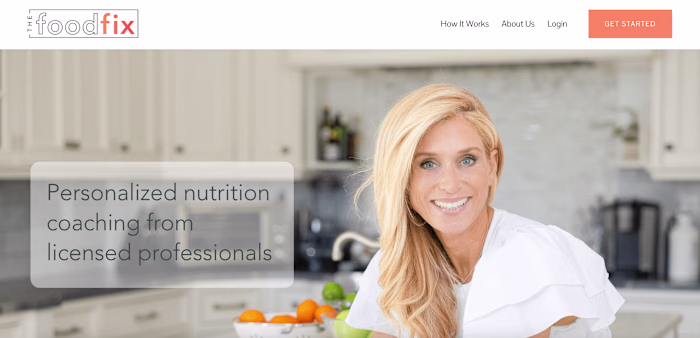 Squarespace Design for Nutritionist