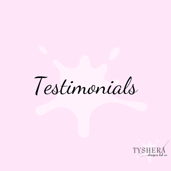 Testimonials from Graphic Designs