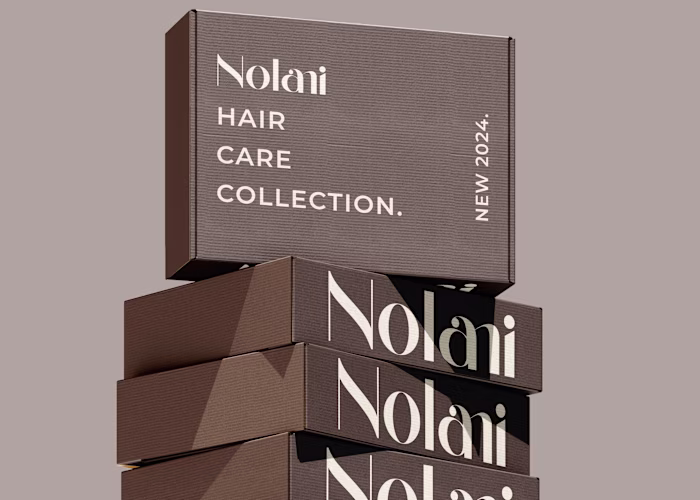 Nolani Haircare: Luxury Branding & Packaging Design :: Behance