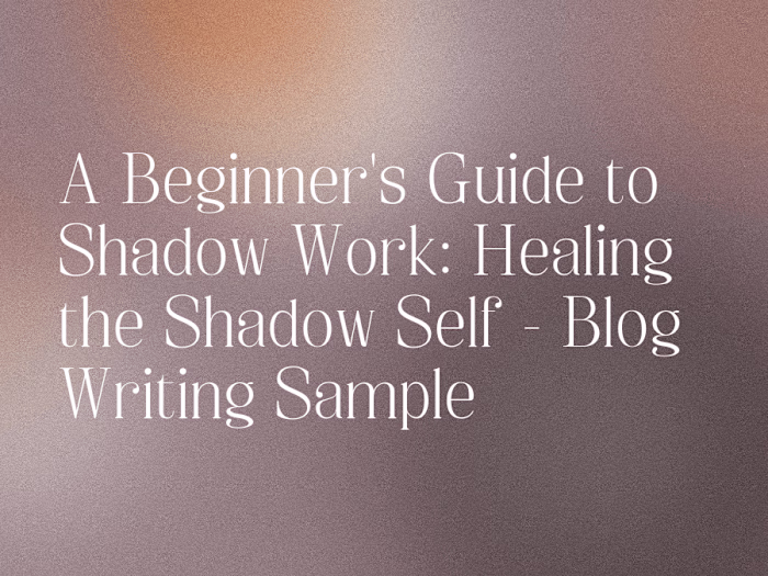 "How-To Guide" Blog Writing Sample