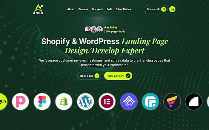 🚀 Shopify & WordPress Landing Page Design/Development Exper...
