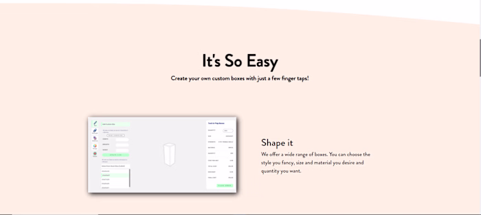 E-commerce website with a 3D visualisation component
