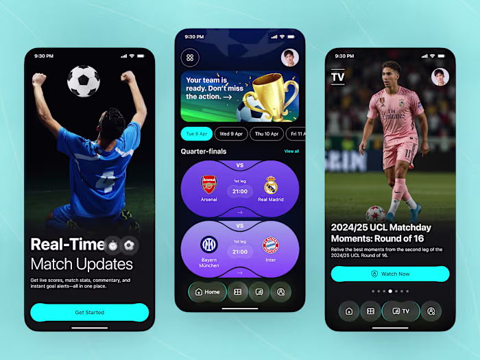 Live Sports Streaming App