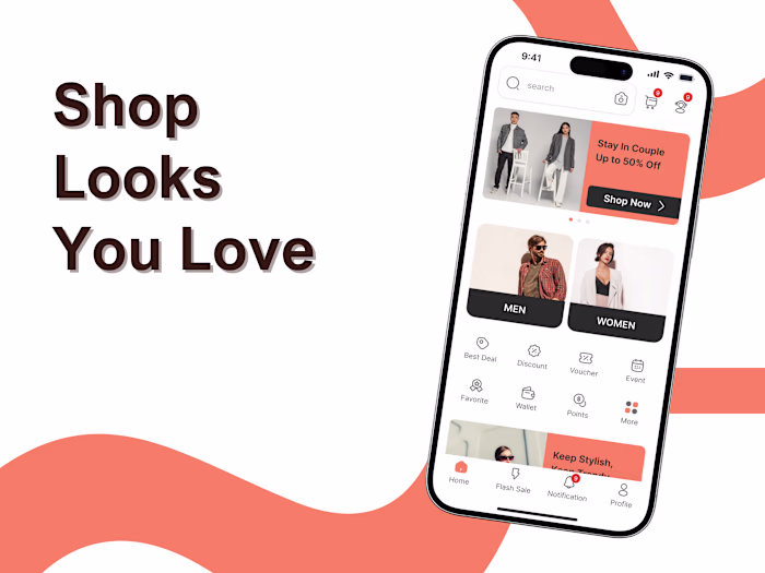 Development of Shopfinity Online Shopping App