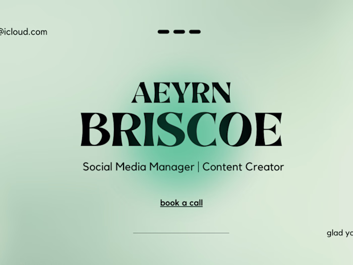 aeyrn briscoe portfolio