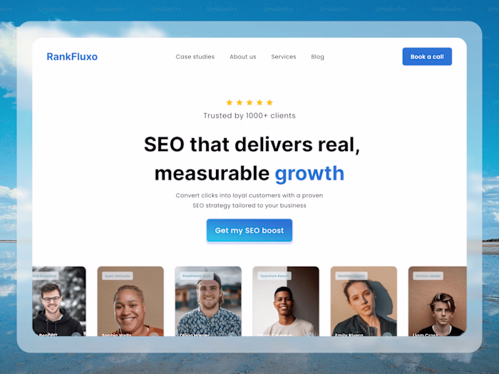 RankFluxo: Transforming SEO Success with Intuitive UX/UI Design