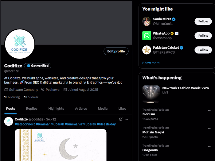 X Page Management & Content Strategy for Condifize