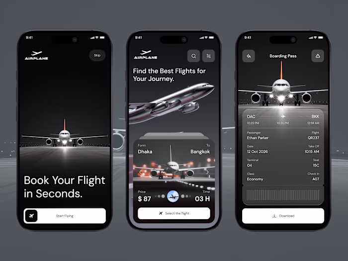 "Flight Booking Mobile App –