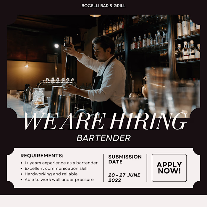 Social Media Manager For A Restaurant